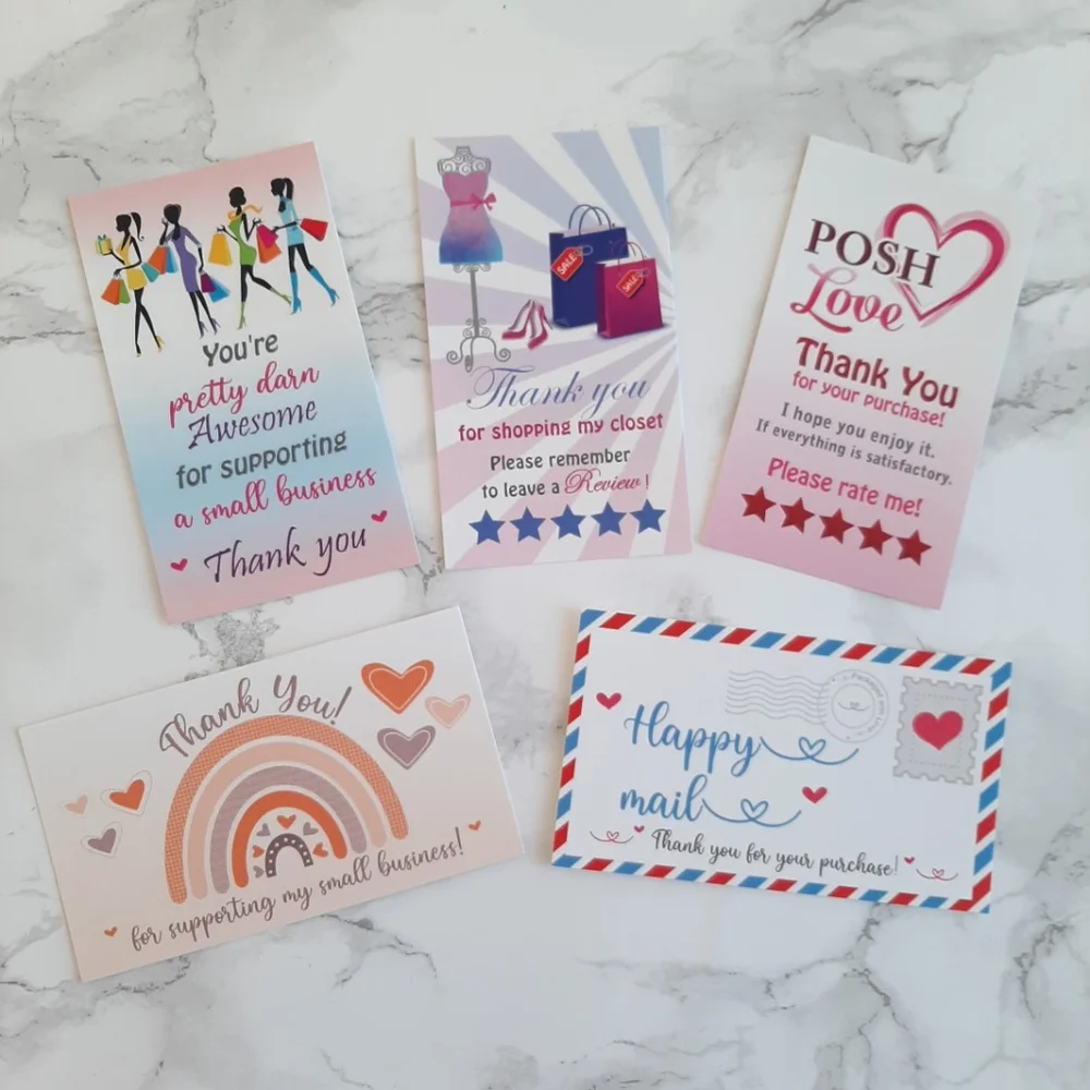 50 Thank You Cards